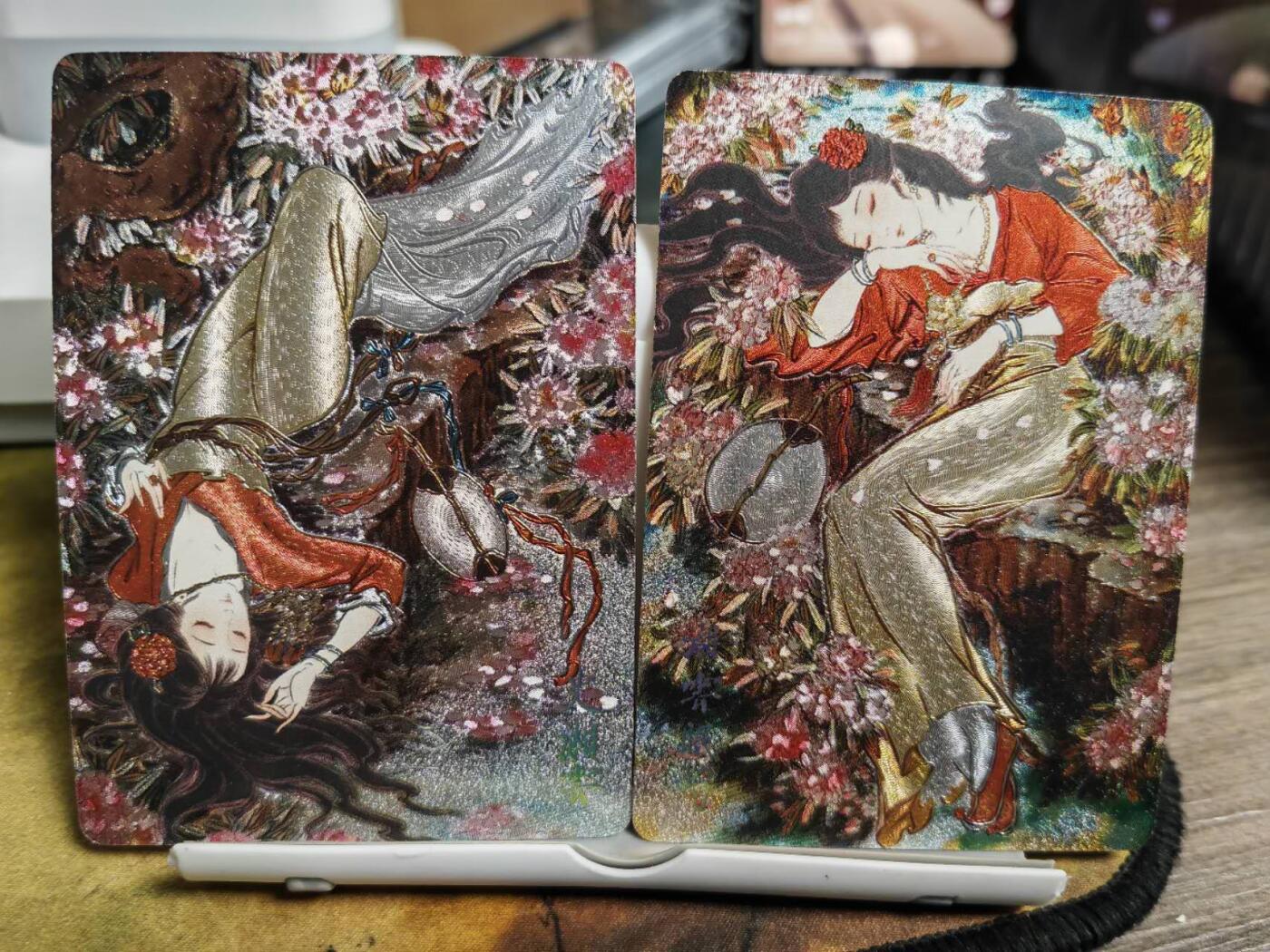 阳大大卡牌拍卖第70期（持续收拍品，周五晚上九点截拍，进群福利早知道） 焱卡文化，彫仙，仙梦红楼，粗闪，湘云两张