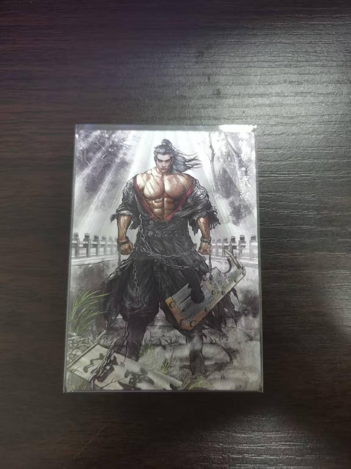 夜之极第三十期 （9月6日周六晚9点截拍，欢迎竞拍） 卡德曼 水浒 张建东 79/99 武松 墨粗