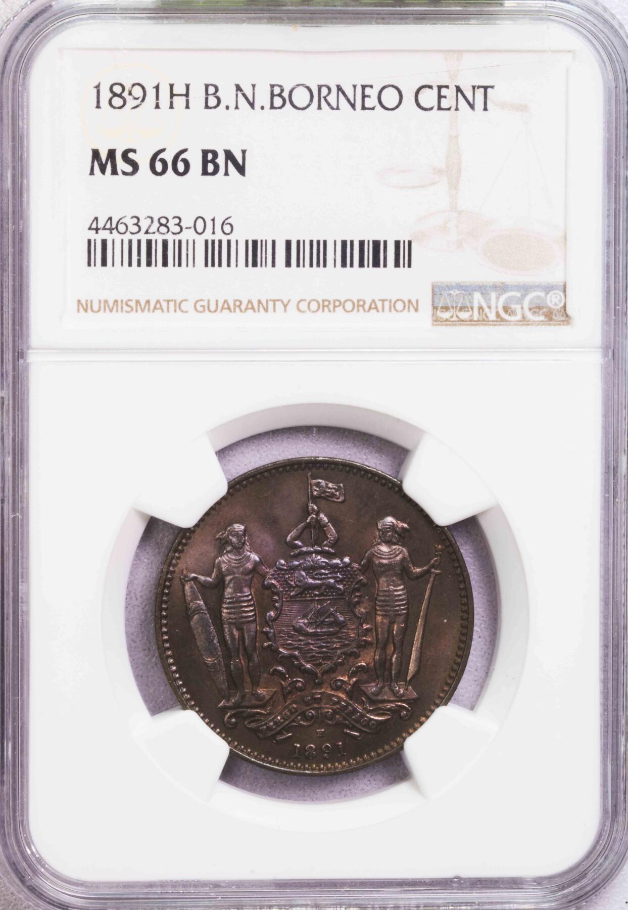 NGC-MS64/65BN/66BN 精品北婆罗洲一套6枚 图二