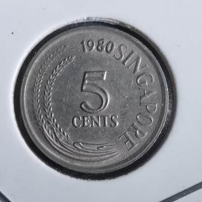 沼泽如烟--第832场 - 新加坡1980年五分