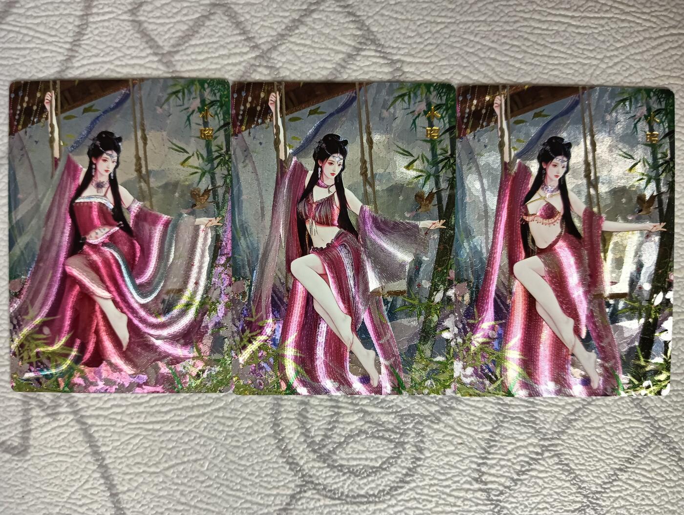 花开卡拍第37期（9月7号周日截拍，品控勿拍!!!拍品不寄存，运费5元，自制卡难免瑕疵，可能存在轻微撞角爆边等出厂瑕疵，品控介意勿拍！）