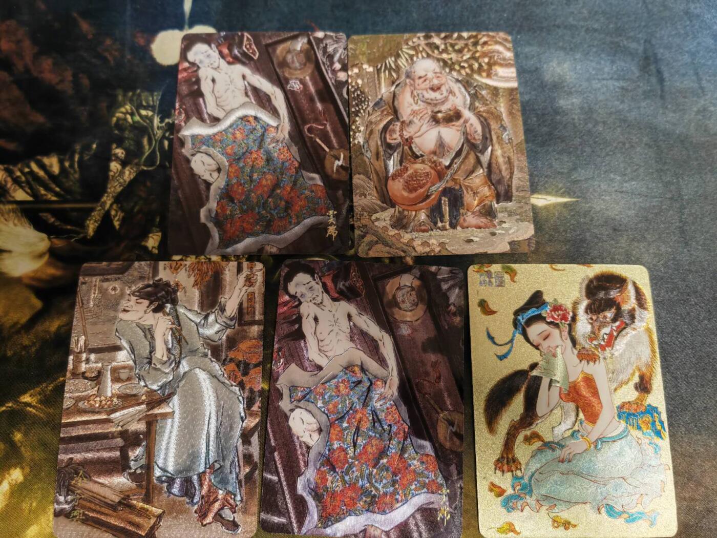 阳大大卡牌拍卖第70期（持续收拍品，周五晚上九点截拍，进群福利早知道） 焱卡文化，彫仙，仙梦红楼，粗闪，其他粗闪卡