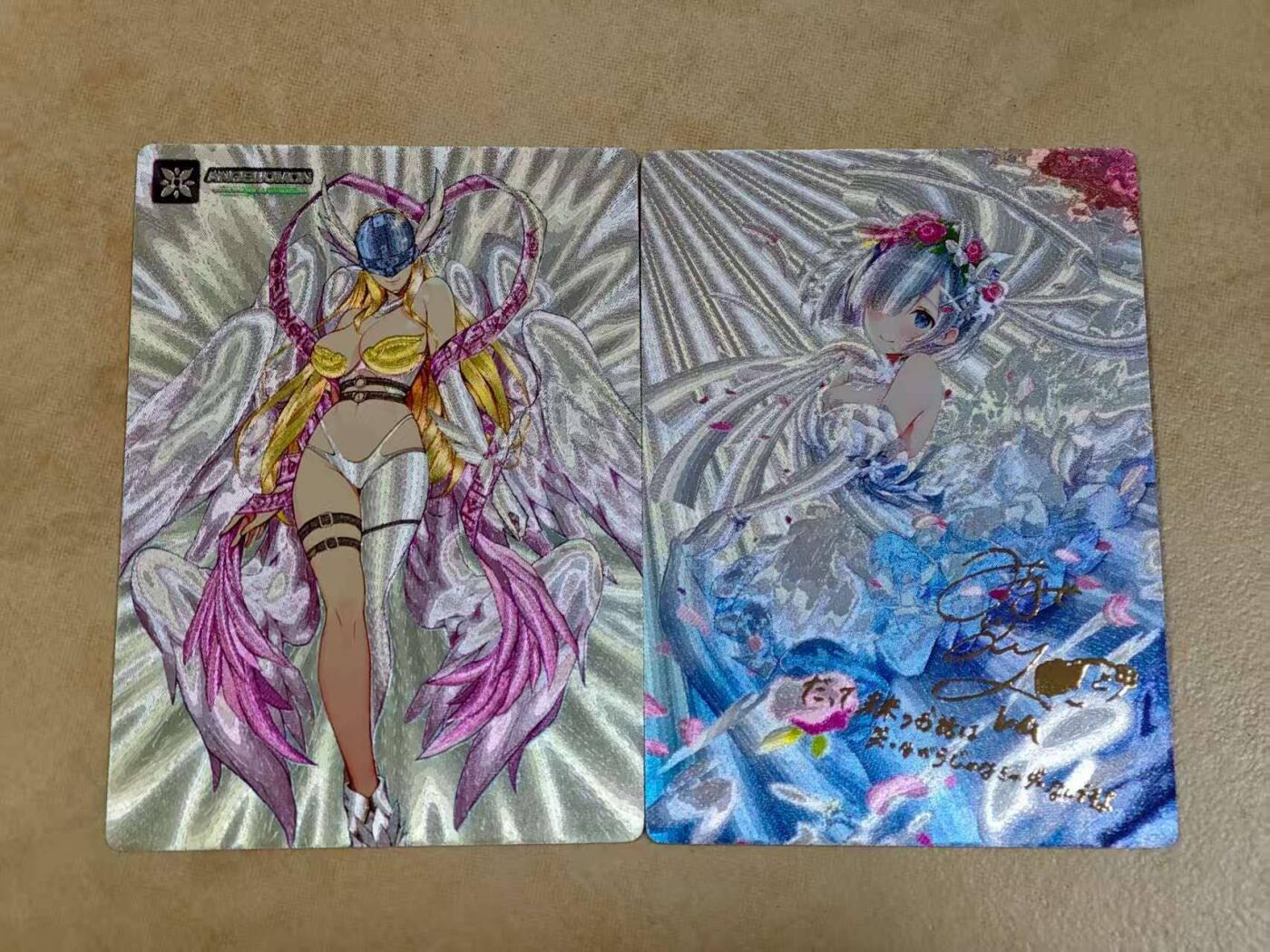 夜之极第三十期 （9月6日周六晚9点截拍，欢迎竞拍） 奇点卡牌 二人物 粗闪