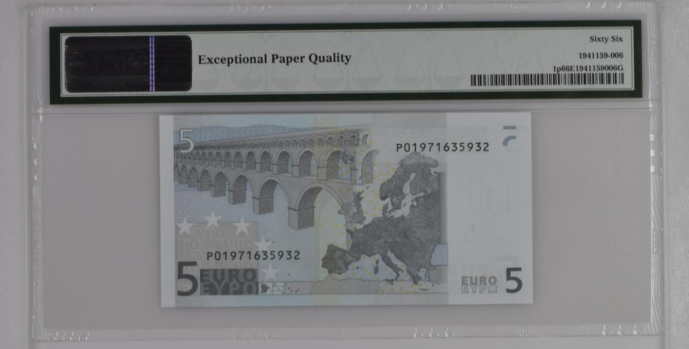 European Union / Netherlands, 5 Euro 2002 - Sign. W.F. Duisenberg
