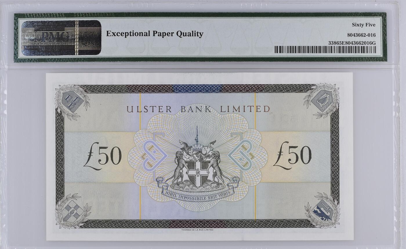 Ireland - Northern, Ulster Bank Ltd., �50 UB94    1997 - Printer: TDLR