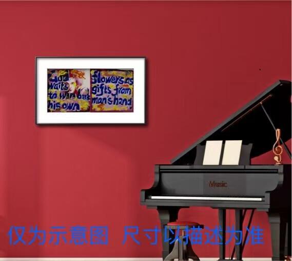 零元拍：歪歪 OWSON 系列作品装饰画，《英雄与诗歌系列：绯红女巫》。两幅为一套，单幅尺寸：295MM X295MM/张，拍品不含装裱