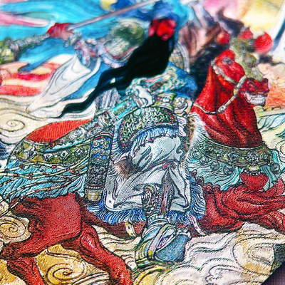 卡有江湖＆齐卡文化联名卡 关羽梓墨 盲包一包 卡有江湖＆齐卡文化联名卡 关羽梓墨 盲包一包