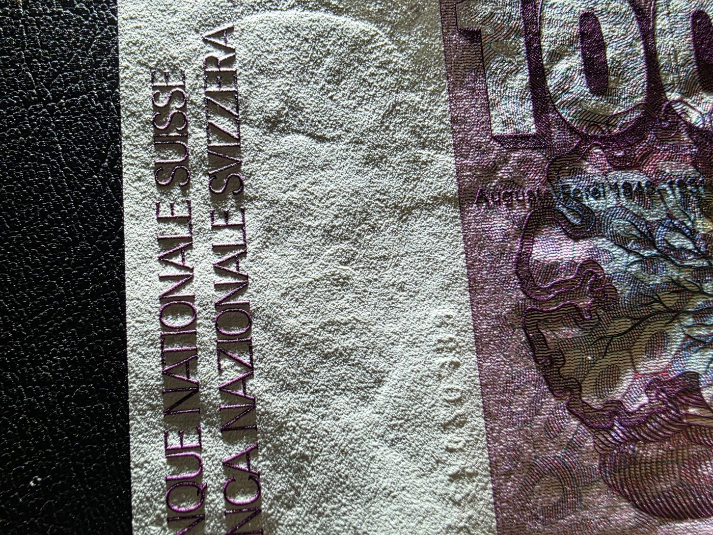 叁拾收藏第31期 瑞士1988年1000法郎  大蚂蚁  UNC