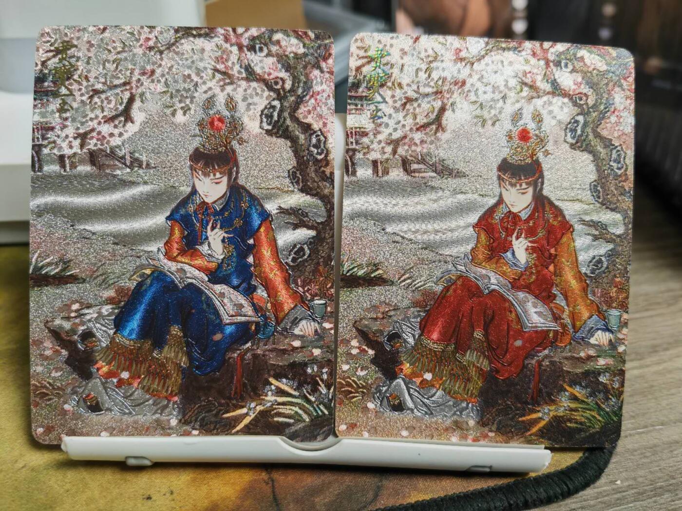 阳大大卡牌拍卖第70期（持续收拍品，周五晚上九点截拍，进群福利早知道） 焱卡文化，彫仙，仙梦红楼，粗闪，贾宝玉，红衣和蓝衣两张