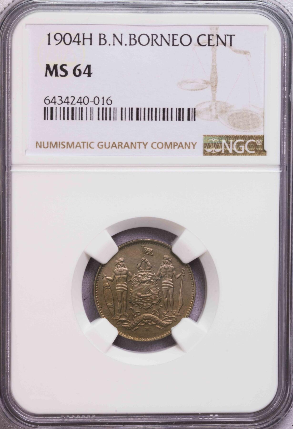 NGC-MS64/65BN/66BN 精品北婆罗洲一套6枚 图二