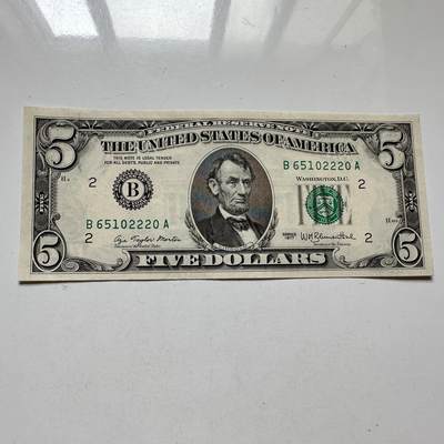 🌹外币初藏🌹🐯2025年第98场  每周二四六晚8️⃣点 接代拍 - 美国1977年¥5 全新