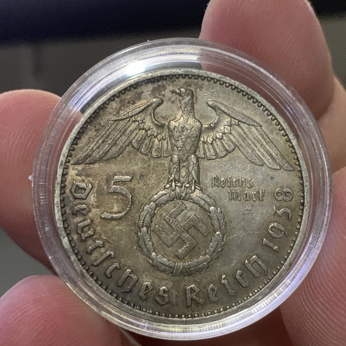 德国兴登堡5马克带字