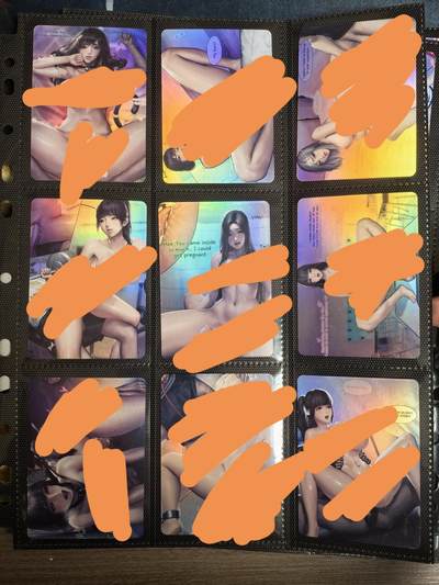 阳大大卡牌拍卖第70期（持续收拍品，周五晚上九点截拍，进群福利早知道） - 【艺术卡】精美妹卡九宫 加倍享受 懂的都懂