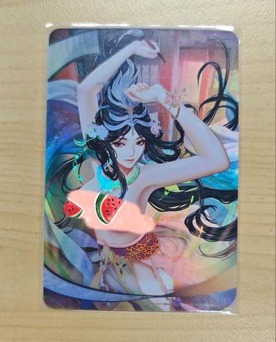 花开卡拍第37期（9月7号周日截拍，品控勿拍!!!拍品不寄存，运费5元，自制卡难免瑕疵，可能存在轻微撞角爆边等出厂瑕疵，品控介意勿拍！） - 青鸾殿卡牌艺术卡 500积分兑换辛宪英 折光彩闪 1张