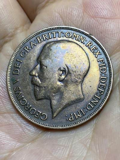 2025年第八十七场(总第一百一十三场）外国好品散币(免佣金) 英国🇬🇧1914年1便士(乔治五世第一版)