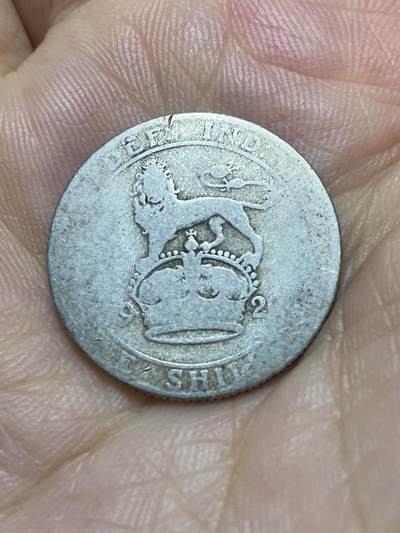 2025年第八十七场(总第一百一十三场）外国好品散币(免佣金) - 英国🇬🇧1920年1先令银币(乔治五世第二版首发年，500银)
