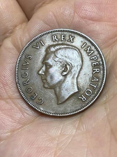 2025年第八十七场(总第一百一十三场）外国好品散币(免佣金) 稀年–英属南非1939年1便士(乔治六世第一版)