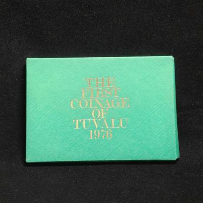 【铜匠收藏】★第125加场★精品币章场，200包邮，不满200.支付运费5元。《接受代拍 代送NGC评级》 - 1976年 图瓦卢  原装精制套币 共7枚