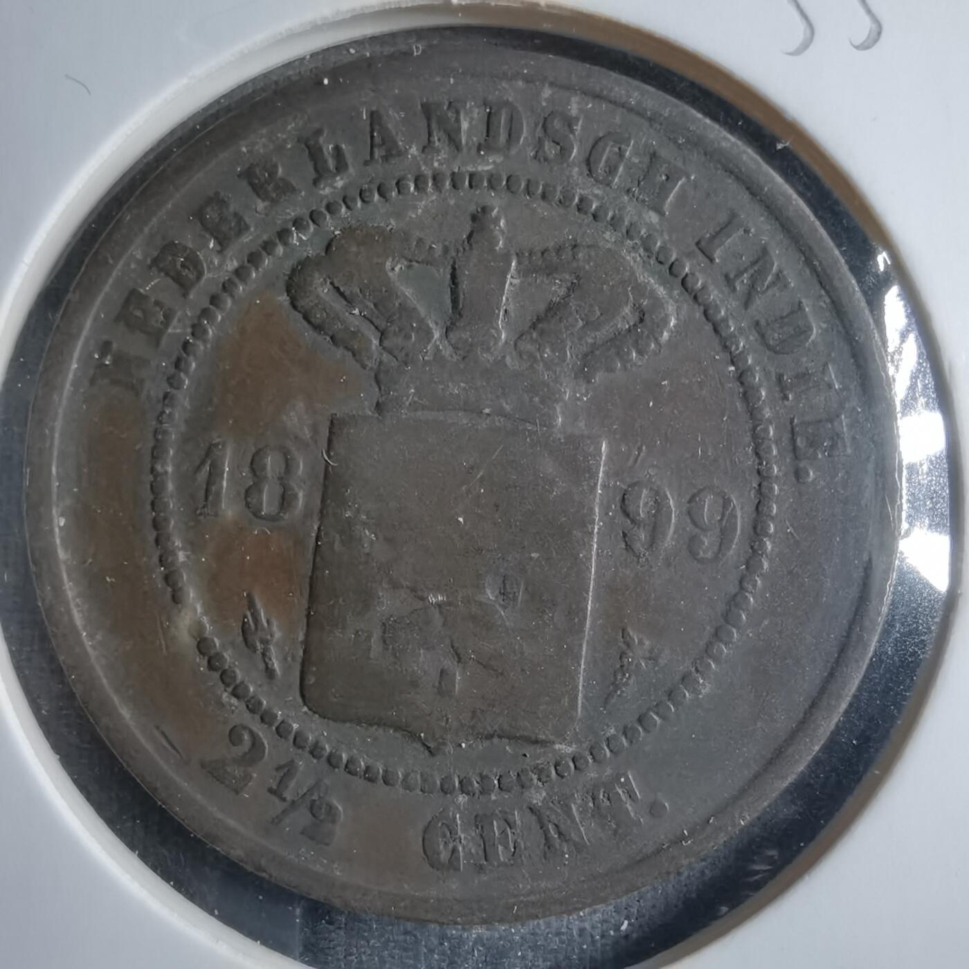 沼泽如烟--第833场 荷属东印度1899年2.5分