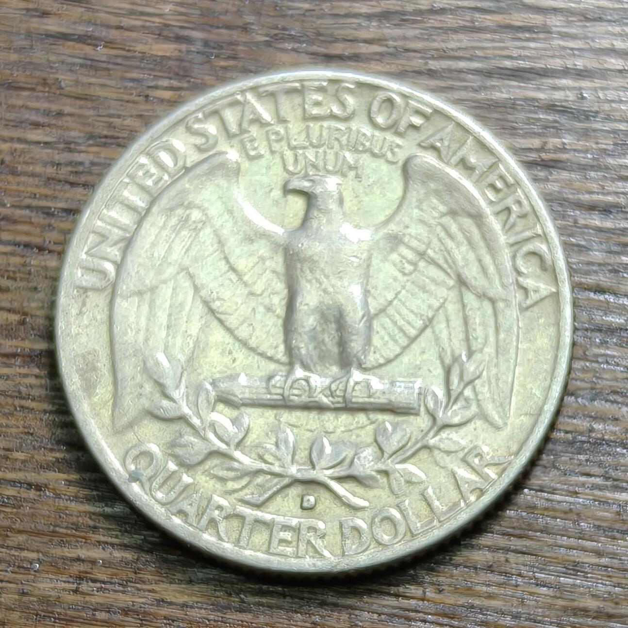 【铜匠收藏】★第130加场★精品币章场，200包邮，不满200.支付运费5元。《接受代拍 代送NGC评级》 美国 1964年 25美分 华盛顿 银币