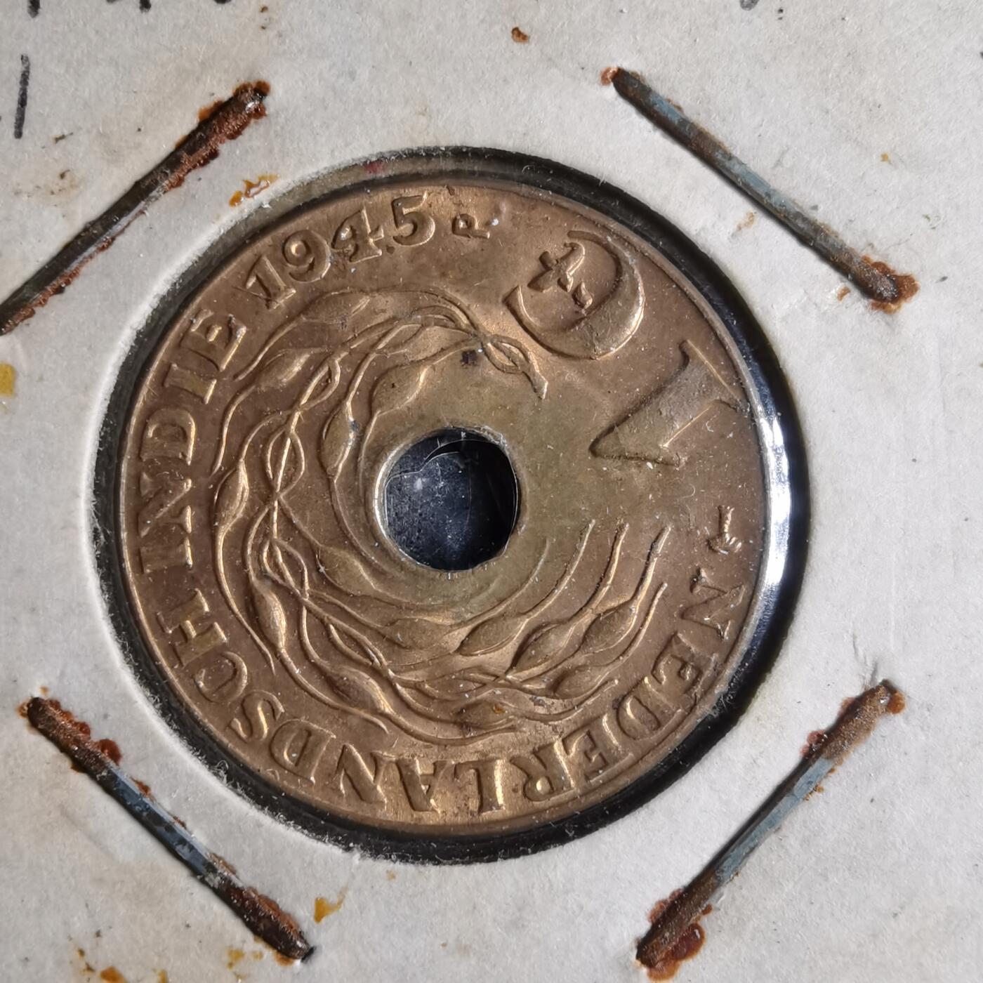 沼泽如烟--第833场 荷属东印度1945年一分