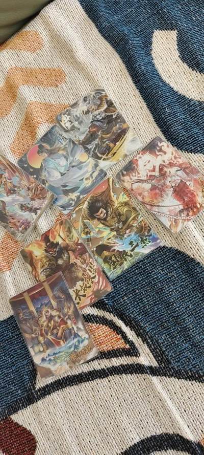 秋原瞳的小店第二十一期（持续收拍，一叶知秋，一夜知秋,妹卡专场） - 卡游三国精选活动卡7张不同