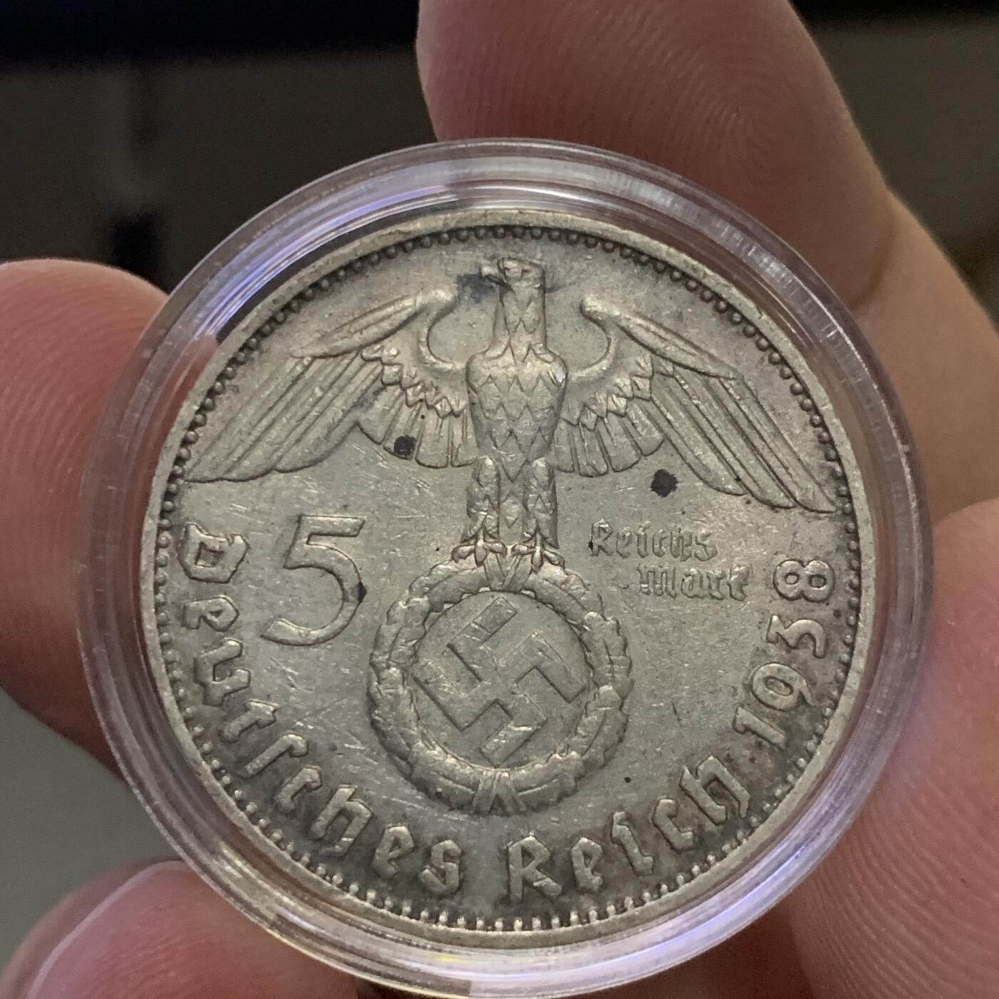 德国兴登堡5马克带字