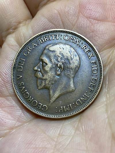 2025年第八十七场(总第一百一十三场）外国好品散币(免佣金) 英国🇬🇧1929年1便士(乔治五世第三版)