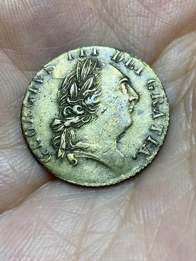 2025年第八十七场(总第一百一十三场）外国好品散币(免佣金) 英国🇬🇧1790年铜制半几尼(后铸工艺品)