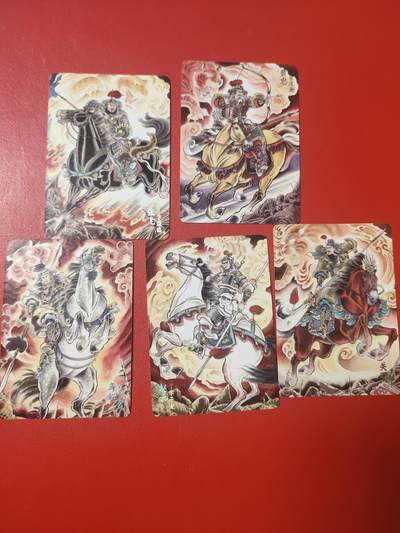 清风卡拍第十期(燎原卡牌为主，9月7日结拍) - 焱卡文化(贾志鹏)五虎将普卡①
