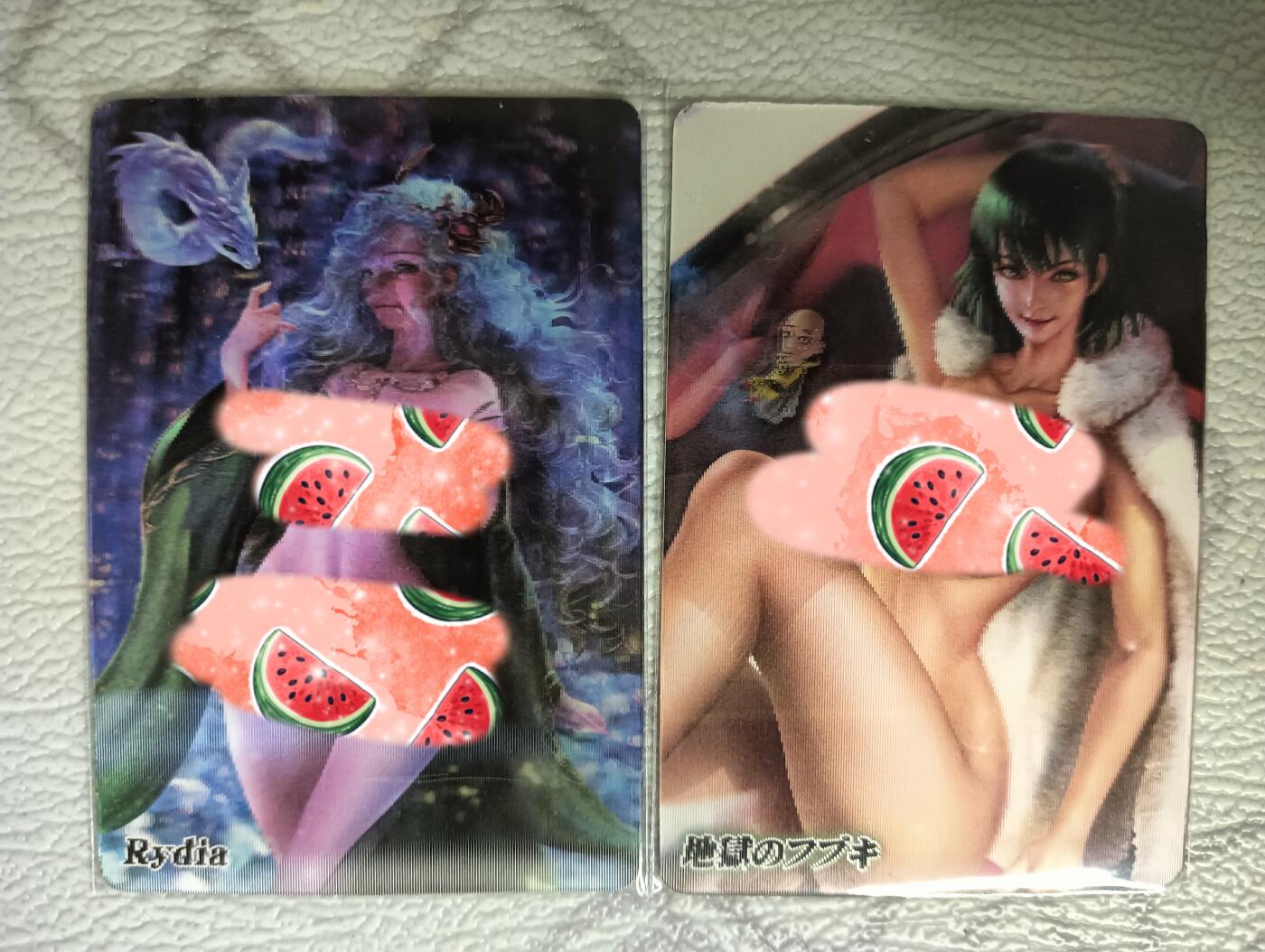 花开卡拍第37期（9月7号周日截拍，品控勿拍!!!拍品不寄存，运费5元，自制卡难免瑕疵，可能存在轻微撞角爆边等出厂瑕疵，品控介意勿拍！） ACG卡牌 光栅裸眼3D立体卡 艺术版 感觉就在眼前 层级感超级强烈