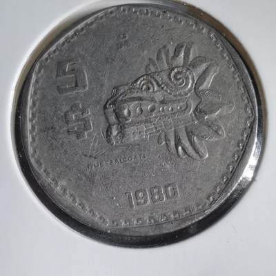 沼泽如烟--第833场 - 墨西哥1980年5比索