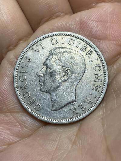 2025年第八十七场(总第一百一十三场）外国好品散币(免佣金) 英国🇬🇧1949年半克朗(乔治六世第三版)