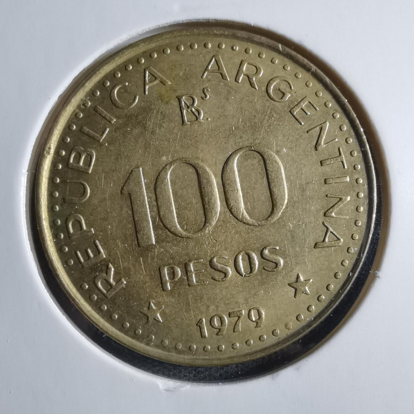 沼泽如烟--第833场 阿根廷1979年100比索