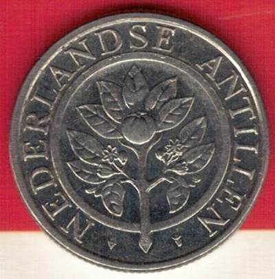 荷属安的列斯1993年10分 美洲硬币 实物如图 UNC- - 荷属安的列斯1993年10分 美洲硬币 实物如图 UNC-