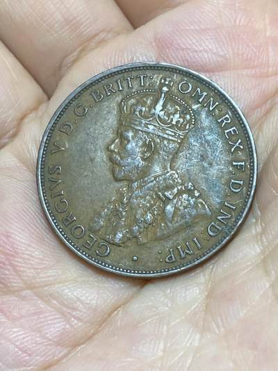 2025年第八十七场(总第一百一十三场）外国好品散币(免佣金) 澳大利亚🇦🇺1934年1便士(乔治五世时期，m版墨尔本造)