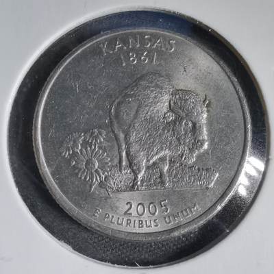 沼泽如烟--第833场 - 美国2005年25分纪念币