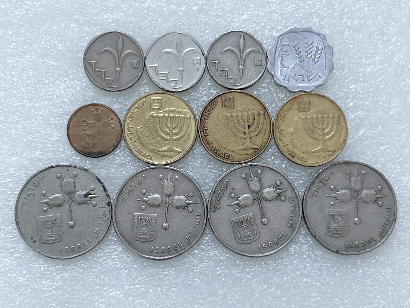 第一海外回流一元起拍收藏 散集专场  第242期 以色列🇮🇱 12枚