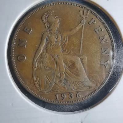 沼泽如烟--第833场 - 英国1936年1便士