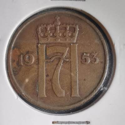沼泽如烟--第833场 - 挪威1953年5欧尔