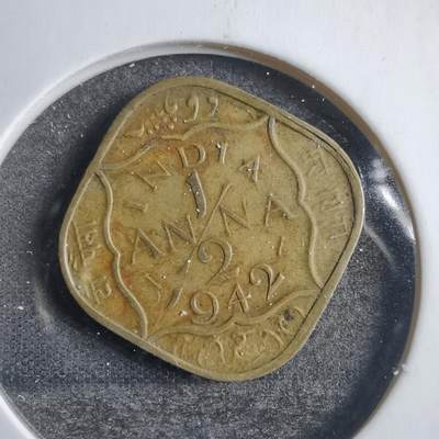 沼泽如烟--第833场 - 英属印度1942年½安娜
