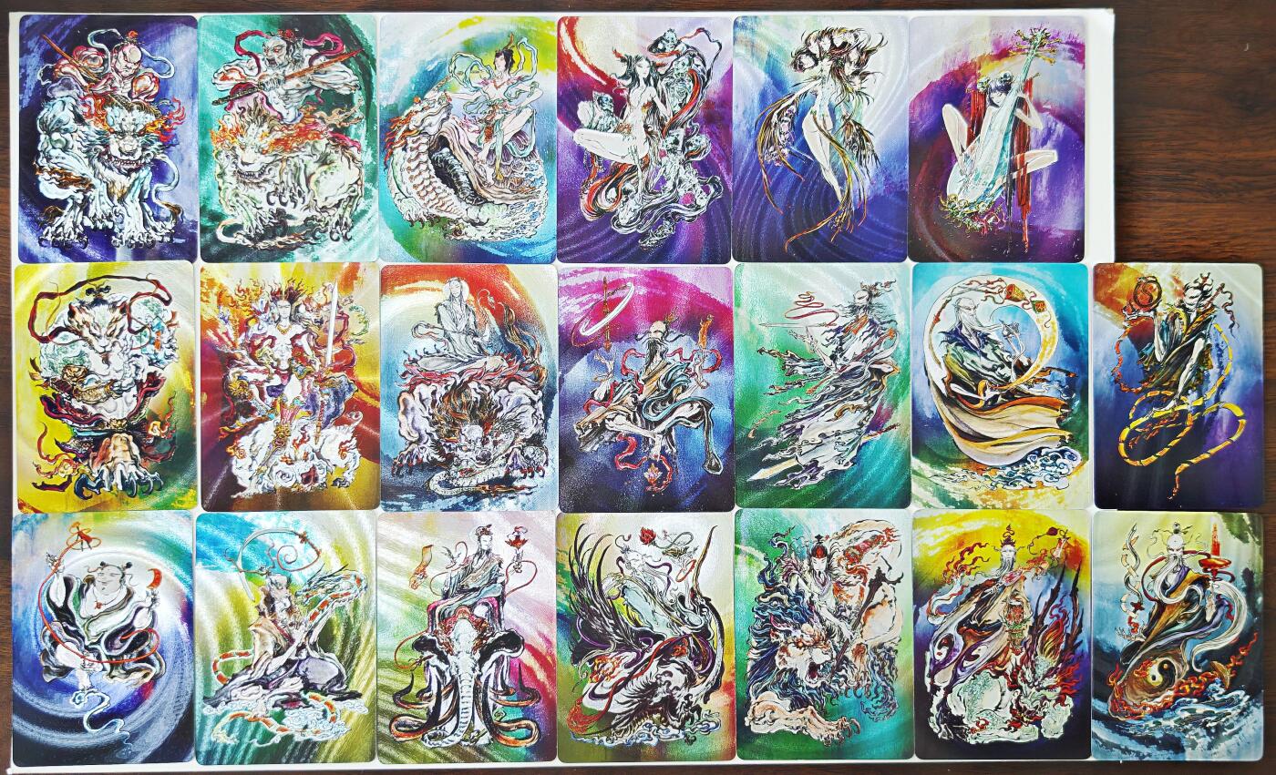 白泽拍卖卡牌手绘专场第24期（持续征集ING，白露暧秋色，月明清漏中）
