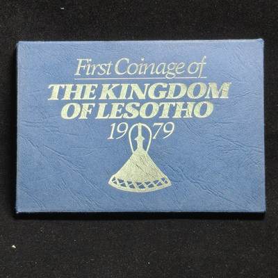 【铜匠收藏】★第125加场★精品币章场，200包邮，不满200.支付运费5元。《接受代拍 代送NGC评级》 - 莱索托 1979年 原装proof 共7枚