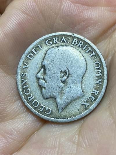 2025年第八十七场(总第一百一十三场）外国好品散币(免佣金) 英国🇬🇧1920年1先令银币(乔治五世第二版首发年，500银)