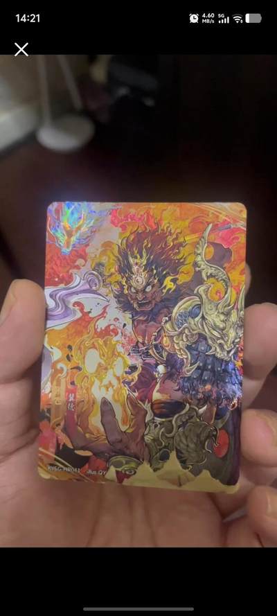 秋原瞳的小店第二十一期（持续收拍，一叶知秋，一夜知秋,妹卡专场） - 卡游三国7弹豪杰限编张飞069，沈鑫画风，实物精美
