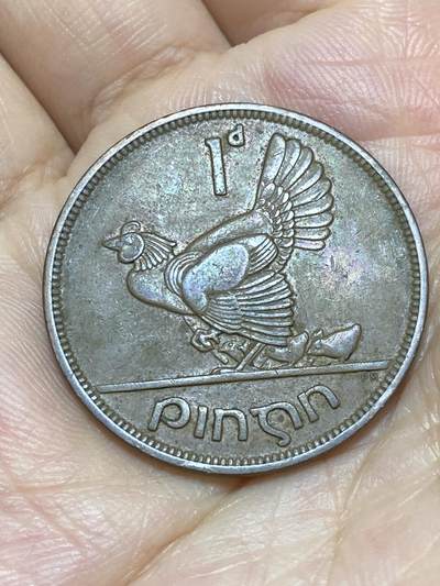 2025年第八十七场(总第一百一十三场）外国好品散币(免佣金) - 爱尔兰🇮🇪1948年1便士(共和国时期第一套)