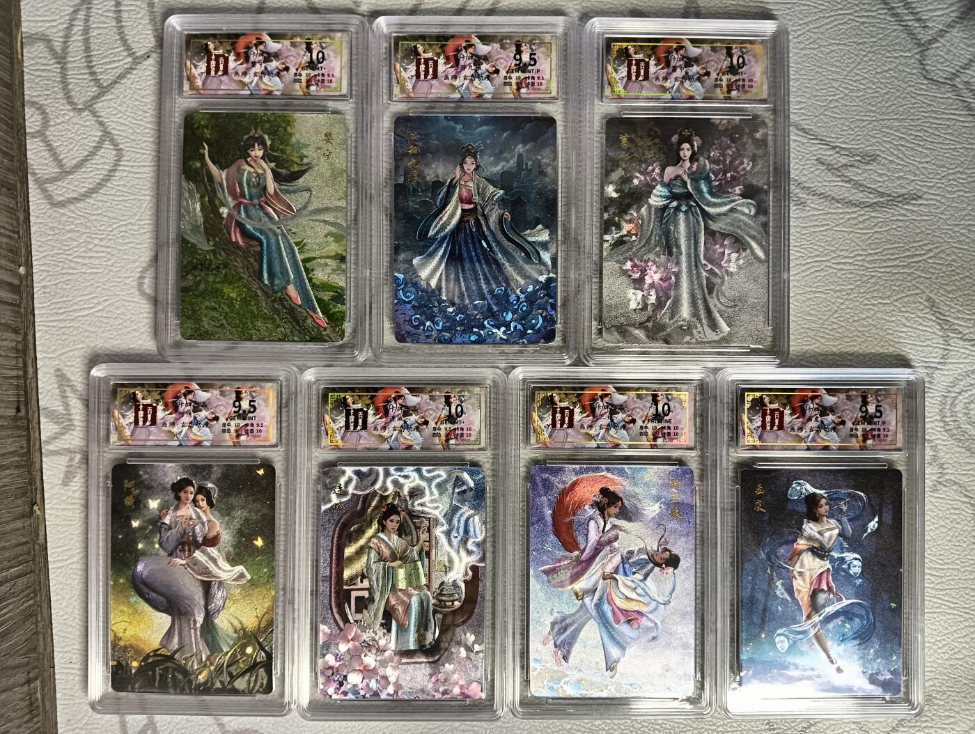 花开卡拍第37期（9月7号周日截拍，品控勿拍!!!拍品不寄存，运费5元，自制卡难免瑕疵，可能存在轻微撞角爆边等出厂瑕疵，品控介意勿拍！）