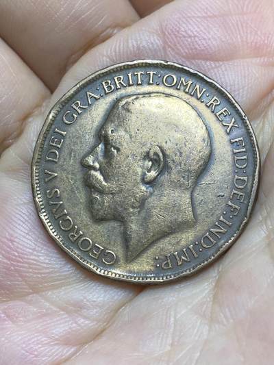 2025年第八十七场(总第一百一十三场）外国好品散币(免佣金) 英国🇬🇧1913年1便士(乔治五世第一版)