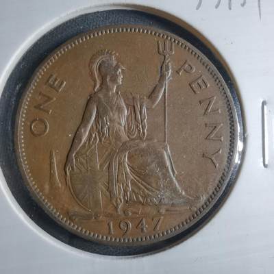 沼泽如烟--第833场 - 英国1947年1便士
