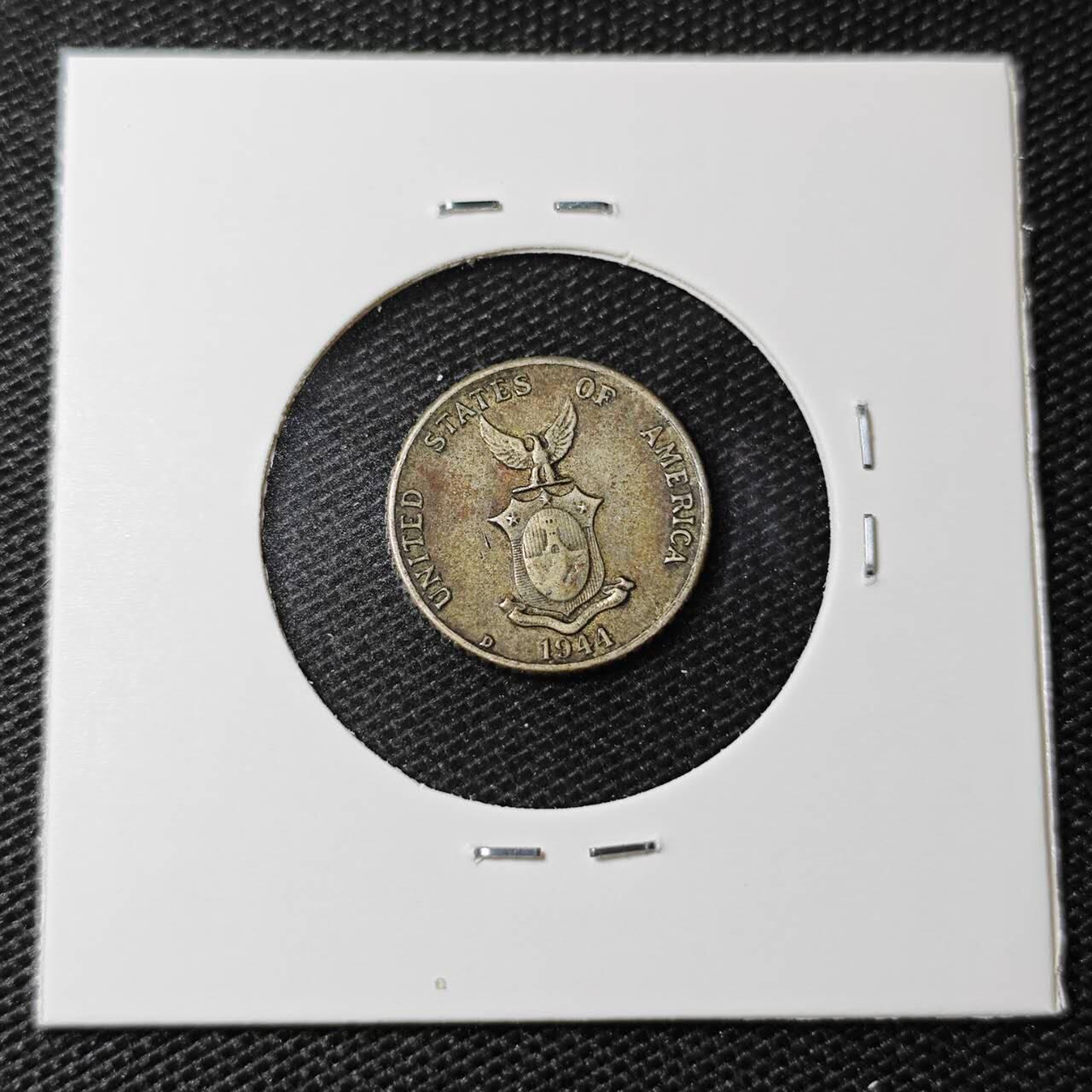 KK钱币收藏小铺 第331期 2月预留时间 周末发货  1944美属菲律宾10分银币